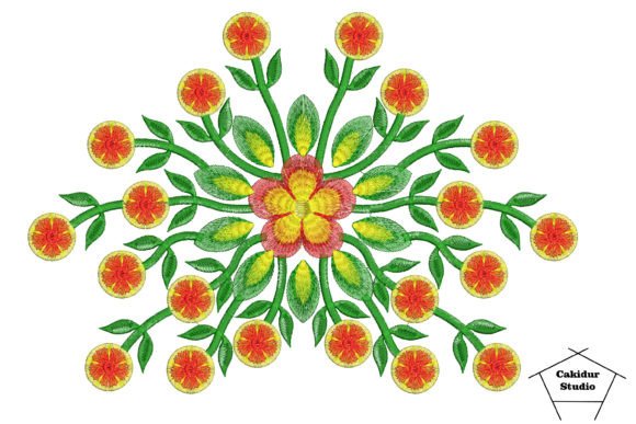 Elegant Baby Flowers for Seasonal Embroidery