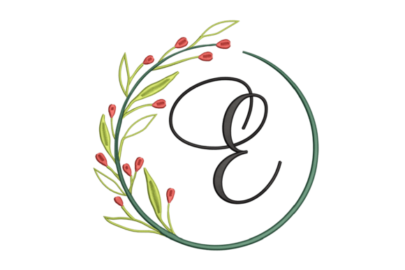 Elegant Monogram E for Personalized Gifts
