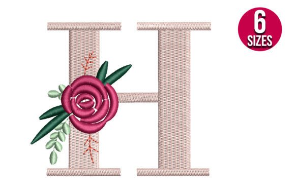 Floral Alphabet H Letter: A Charming Addition