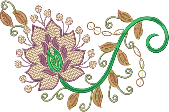 Floral Detail: A Versatile Design for Holiday Creations