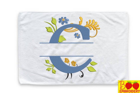Floral Letter C: A Charming Addition to Your Holiday Collection