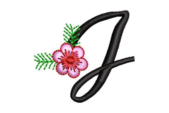 Floral Letter J: A Charming Monogram for Personalized Gifts