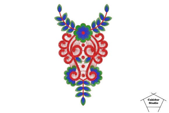 Floral Scorpion: A Versatile and Elegant Embroidery Design
