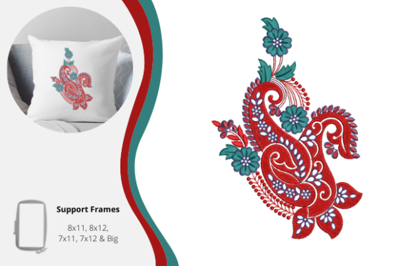 Flower Patch: A Charming Floral Embroidery Design