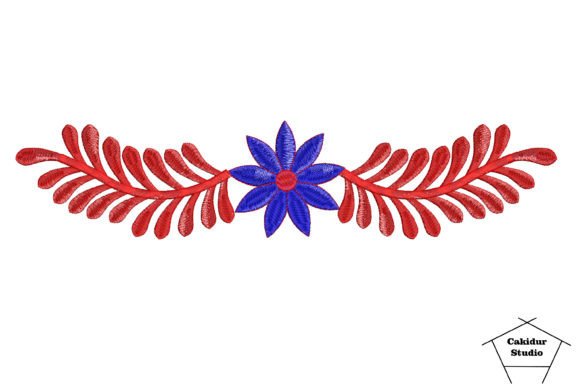 Flying Star Border: A Charming Addition to Your Embroidery