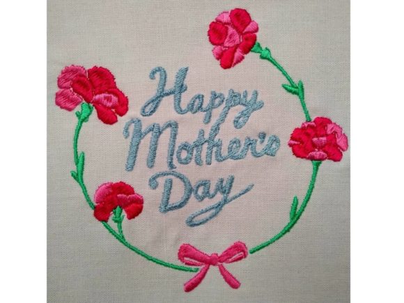 Fresh and Elegant Floral Mother's Day Wreath