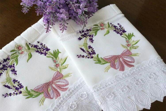 Lavender: A Fresh and Colorful Embroidery Design