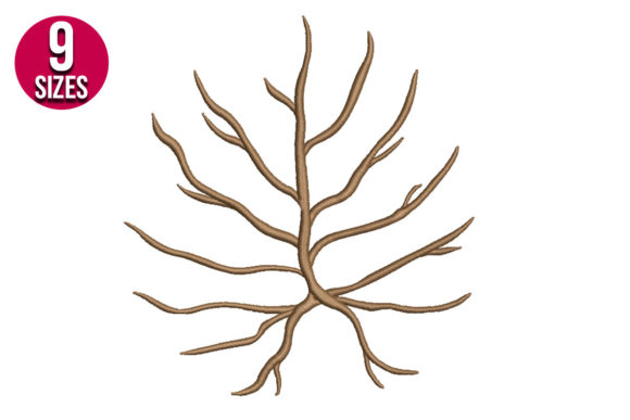 Leaf Vein: A Natural Touch for Holiday Embroidery