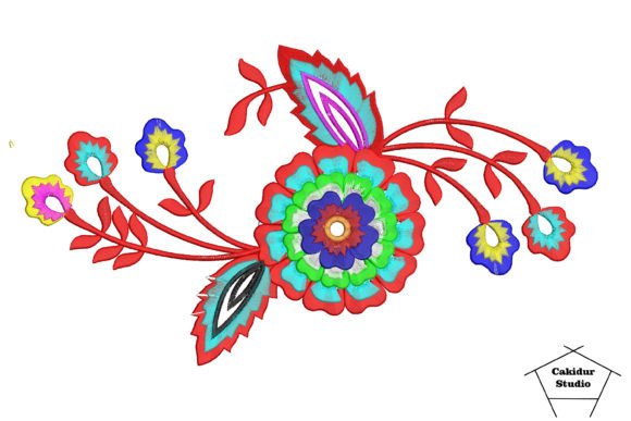 Spinning Flower: A Versatile Floral Design